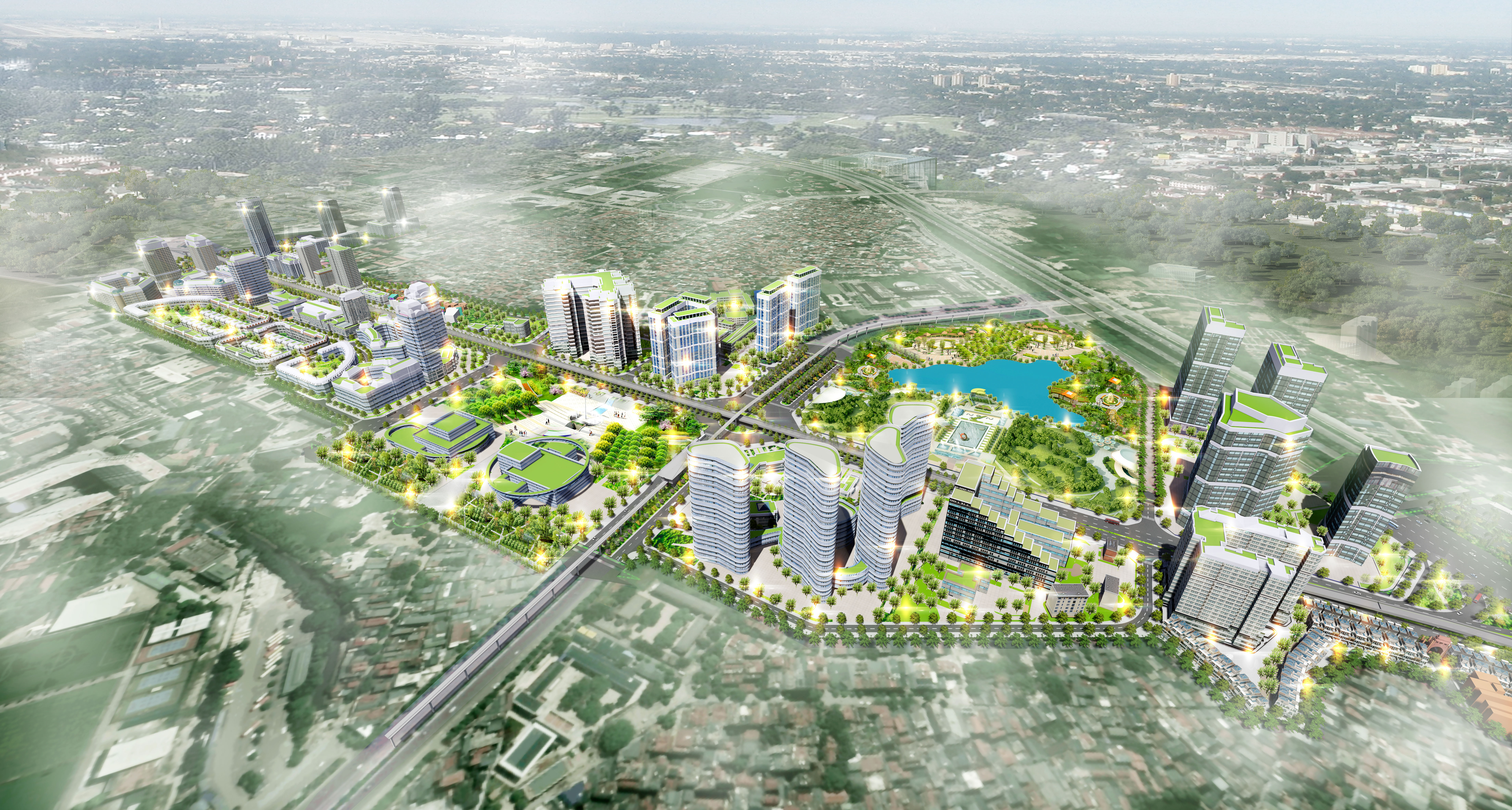 Thiết kế đô thị hai bên tuyến đường Bảo tàng Dân tộc học - Yên Hòa - Phú Đô ( đoạn từ Vành đai 3 - Đại lộ Thăng Long), tỷ lệ 1/500